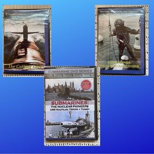 DVD SET OF 3 Submarine Classics